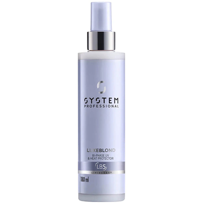 „System Professional Luxeblond Bi-Phase UV & Heat Protector“ – nenuplaunamas apsauginis purškiklis