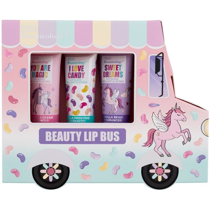 Baylis ja Harding Beauticology Beauty Lip Bus – kinkekomplekt (8ml) naistele