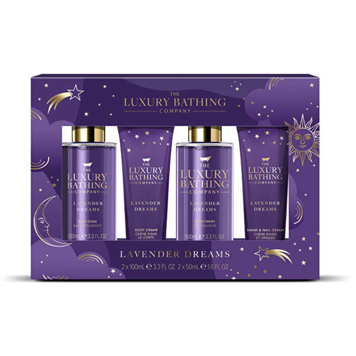 Grace Cole Luxury Bathing kūno Set (Levirų) – kūno priežiūros dovanų rinkinys Moterims