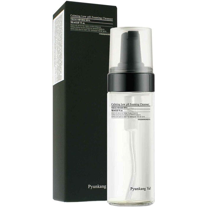 Pyunkang Yul Calming Moisture, žemo pH putojantis prausiklis – švelnios valomosios putos jautriai ir netoleruojančiai odai (150ml) Unisex