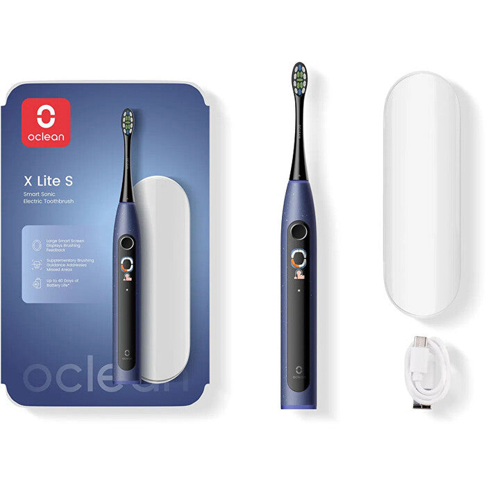 Oclean X Lite Dark Blue Set – Sonicu hambahari tumesinine Unisex