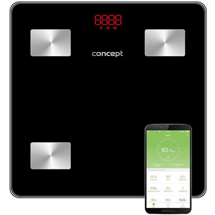 Concept VO4001 Perfect Health – asmeninės diagnostikos svarstyklės