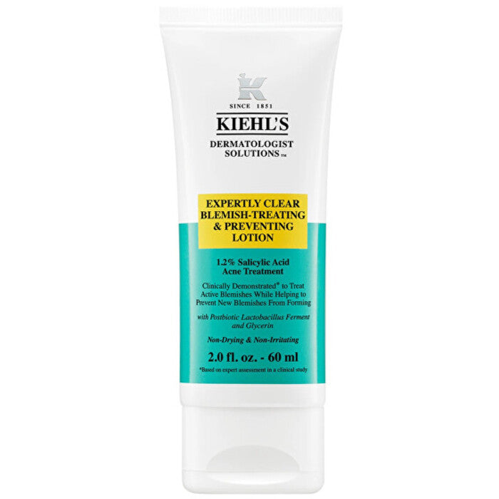Kiehls Extra Clean Spot Treatment ja ennetav losjoon – geelkreem naha ebatäiuslikkuse jaoks (60 ml) Unisex