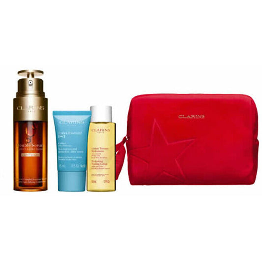 Clarins dvigubo serumo šviesos kolekcija