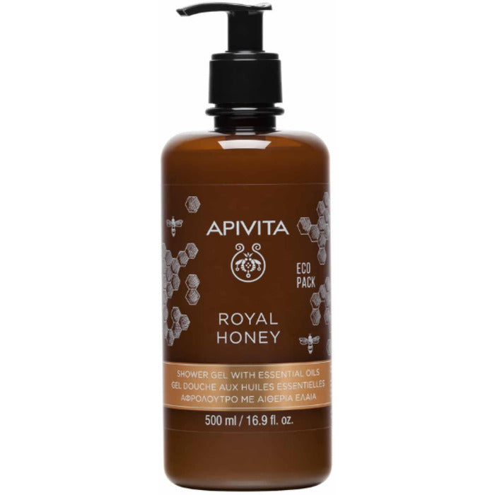 Apivita Royal Honey dušo želė su eteriniais aliejais