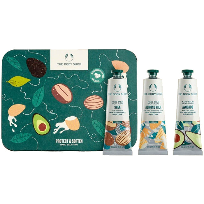 The Body Shop G2 Trio rankų balzamas – rankų priežiūros dovanų rinkinys