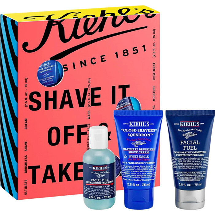 Kiehls Shave It and Take Off – kinkekomplekt meestele