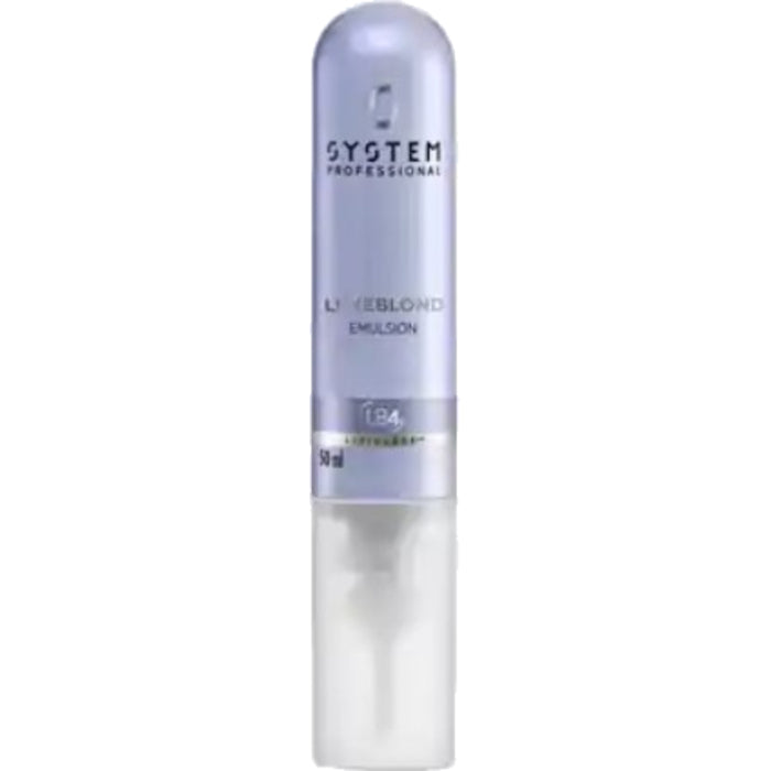 System Professional LuxeBlond emulsija – atkuriamoji šviesių plaukų priežiūra
