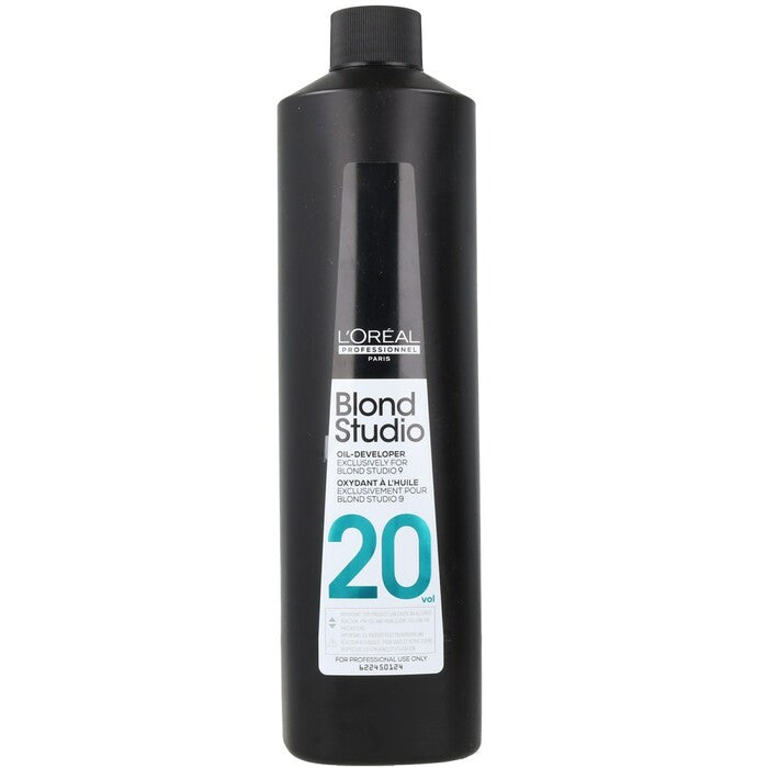 „L'Oréal Professionnel Blond Studio Oil Developer“ 20 tūrio % – ryškinimo emulsija su aliejų mišiniu