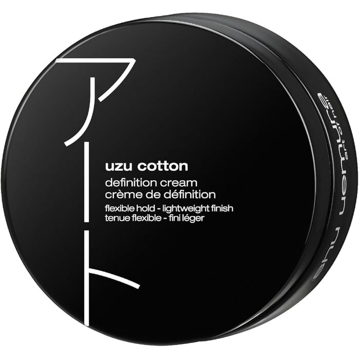 Shu-Uemura Uzu Cotton Definition Cream – kujundav kreem lainelistele ja lokkis juustele (75 ml) naistele