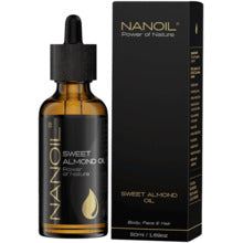 Nanoil Saldžiųjų migdolų aliejus - Olej pro všechny typy vlasů 50ml