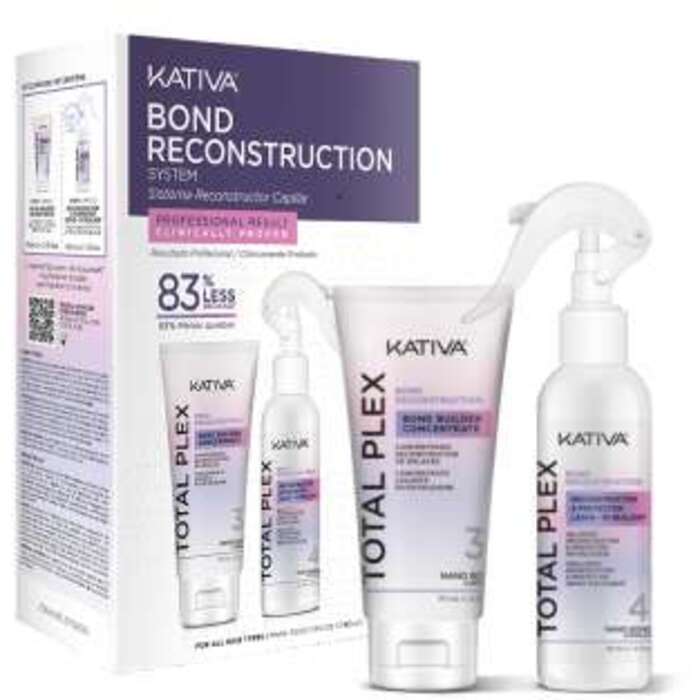 Kativa Bond Reconstruction System Total Plex – plaukų priežiūros priemonė pažeistiems plaukams (130ml) Moterims