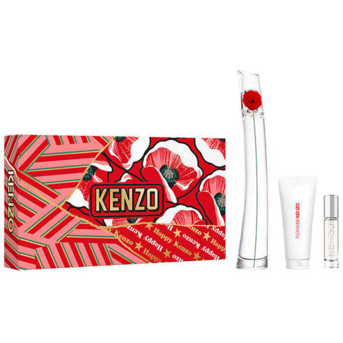 Kenzo Flower By Kenzo kinkekomplekt EDP 100 ml, kehakreem 75 ml ja mini EDP 10 ml (100 ml) naistele