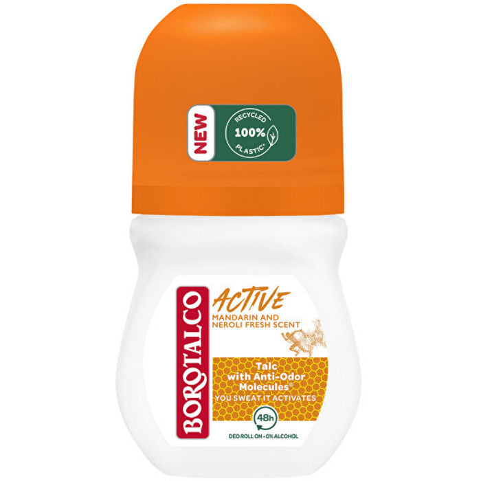 Borotalco Active Deo Roll-On – Roll-on deodorant Mandarin and Neroli (50ml) naistele