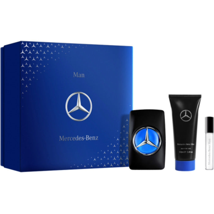 Mercedes Benz Mercedes-Benz MAN kinkekomplekt EDT 100 ml, miniatuurne EDT 10 ml ja dušigeel 100 ml meestele