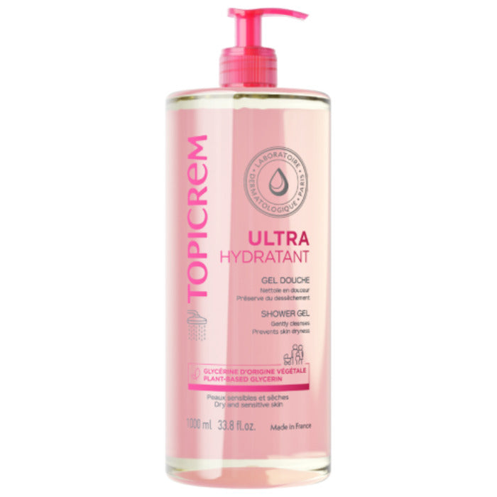 Topicrem Ultra niisutav dušigeel (1000 ml) naistele