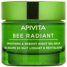 Apivita Bee Radiant Smoothing & Reboot Night Gel-Balm – naktinis detoksikuojantis ir glotninamasis gelis-balzamas 50ml Moterims