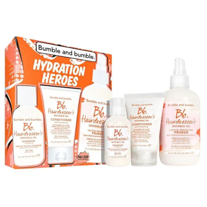 Bumble and bumble Hydration Heroes Set – juuksehoolduse kinkekomplekt naistele