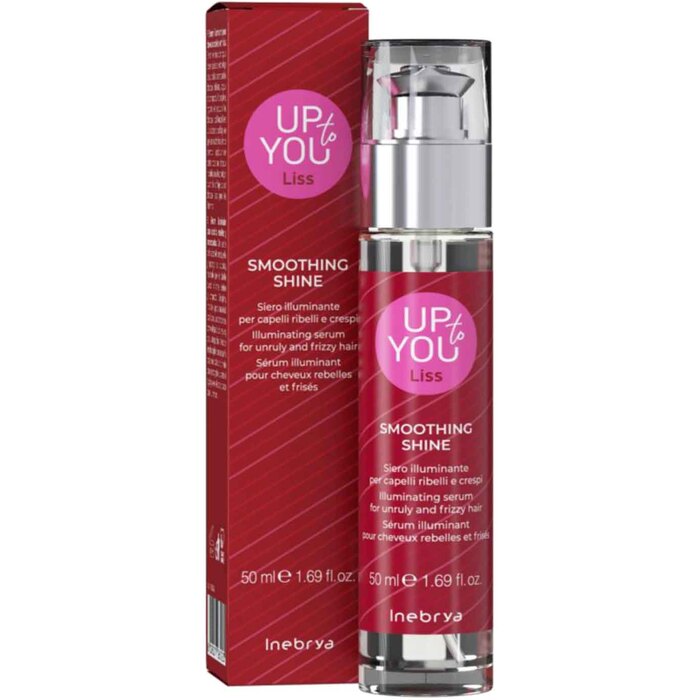 Inebrya Up to You Liss Smoothing Shine – sära andev seerum sõnakuulmatutele ja hõrenevatele juustele 50ml naistele