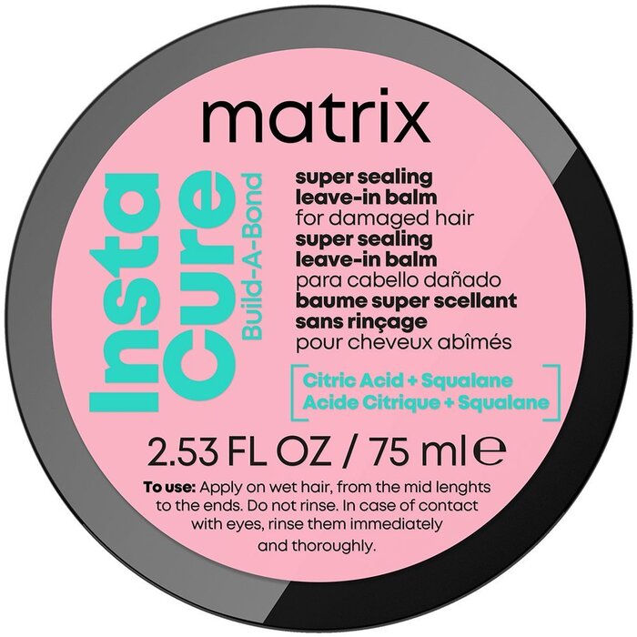 Matrix Total Results Insta Cure Build-A-Bond juustesse jäetav palsam – taastav juukseid tugevdav kreem 75 ml naistele
