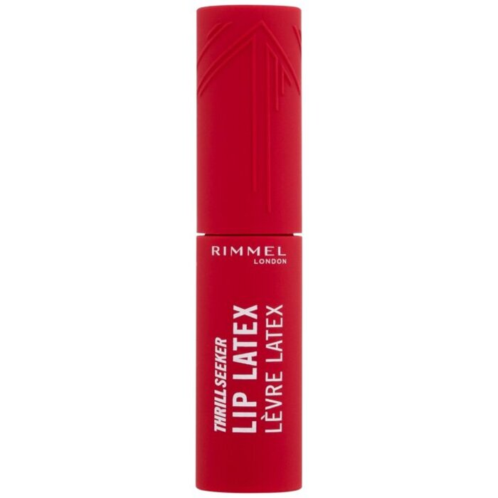 Rimmel Thrill Seeker Lip Latex – labai blizgantys skysti lūpų dažai 6 ml 450 Majesty Moterims