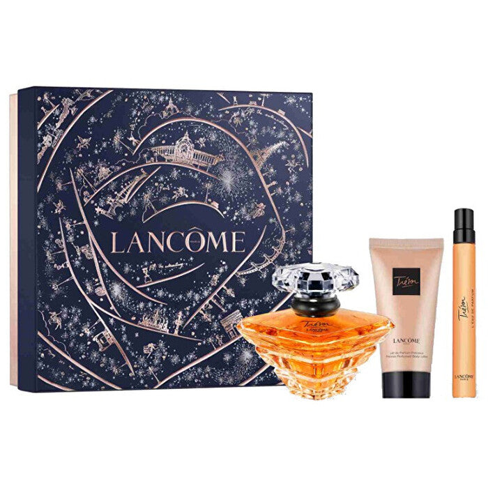Lancome Tresor dovanų rinkinys EDP Kvepalai 50 ml, + kūno losjonas 50 ml + EDP Kvepalai Moterims