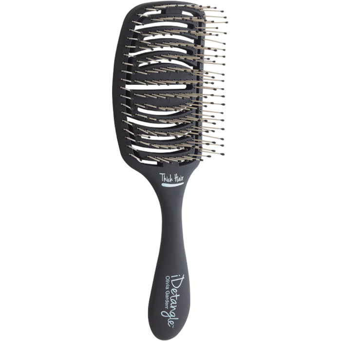 Olivia Garden iDetangle Thick Hair - plaukų iššukavimo šepetys storiems, šlapiems ir sausiems plaukams