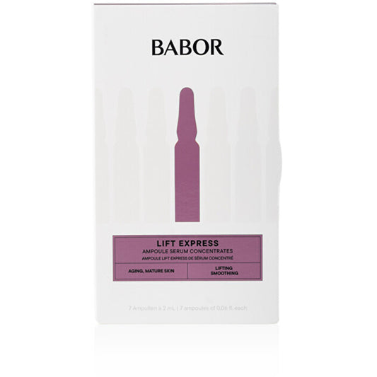 Babor Lift Express ampulių koncentratai (7 x 2 ml) – ampulės odos atjauninimui