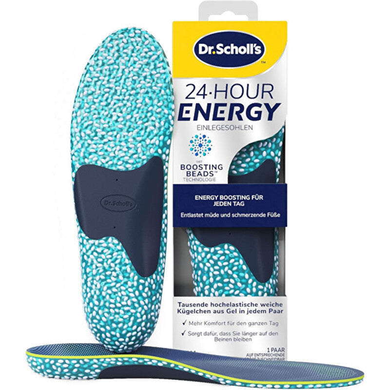 „Scholl 24 Hour Energy“ vidpadžiai (1 pora) – dideli batų vidpadžiai Unisex