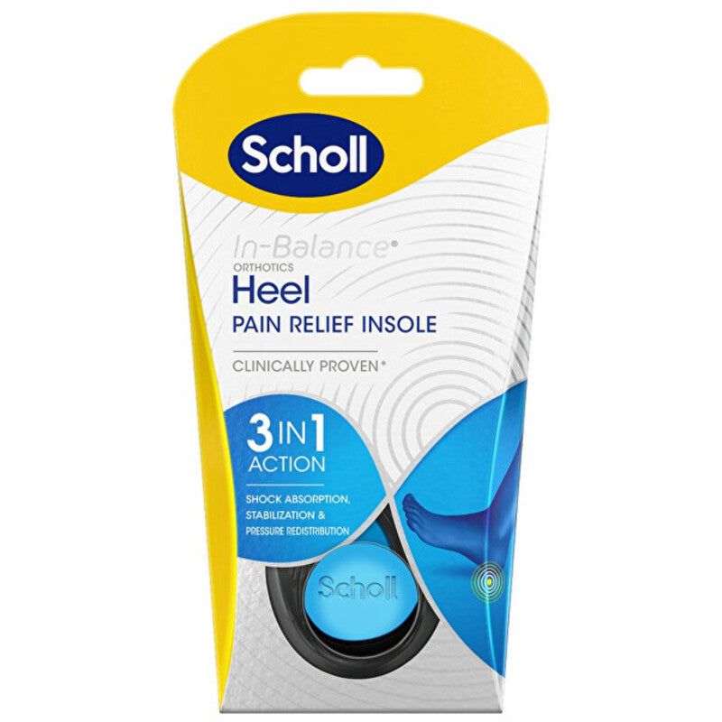 „Scholl In-Balance“ kulno skausmą malšinantys vidpadžiai (1 pora) – ortopediniai batų įdėklai, dideli Unisex