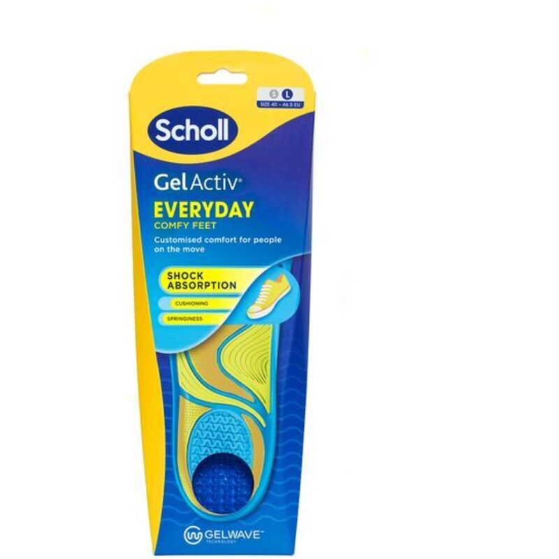 „Scholl GelActiv Everyday Insoles“ (1 pora) – batų vidpadžiai Unisex