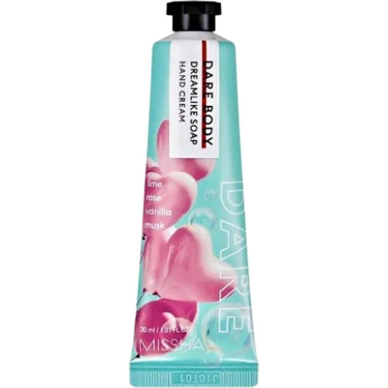Missha Dare Body Dreamlike Soap Hand Cream - drėkinamasis rankų kremas 30ml Moterims