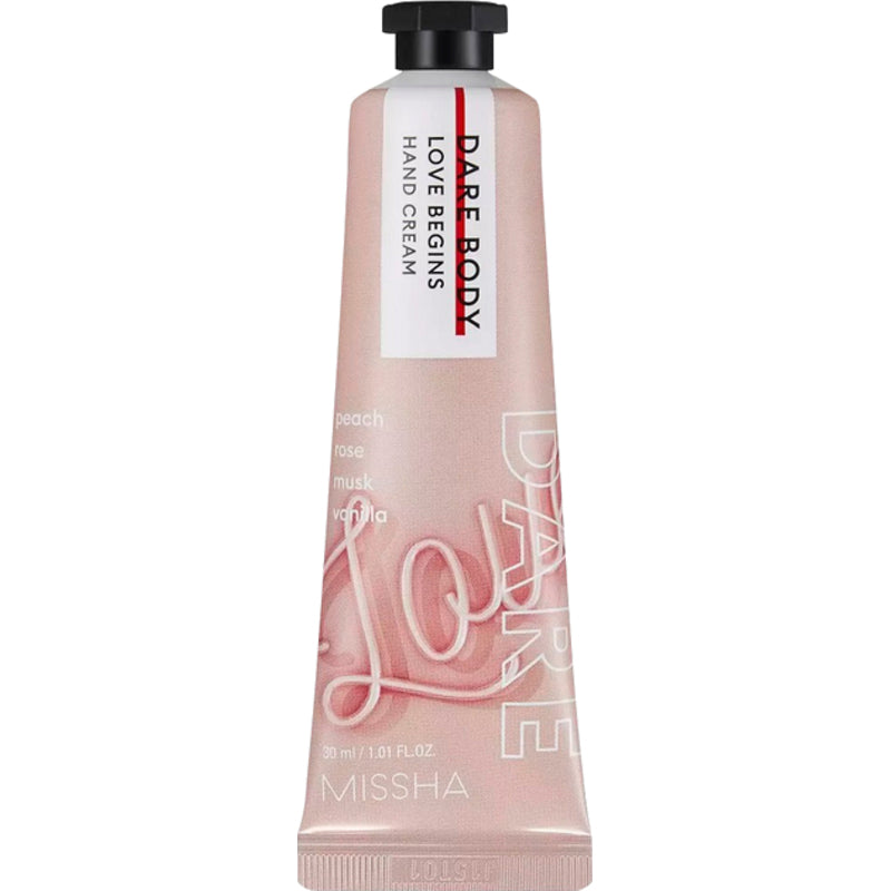Missha Dare Body Love Begins rankų kremas - drėkinamasis rankų kremas 30 ml Moterims