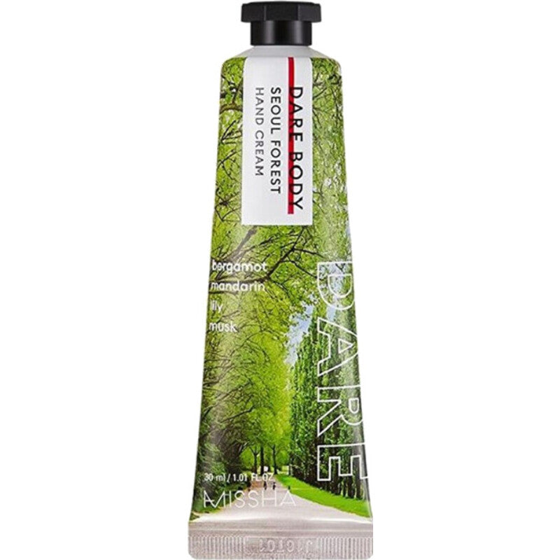 Missha Dare Body Seoul Forest rankų kremas - drėkinamasis rankų kremas 30ml Moterims