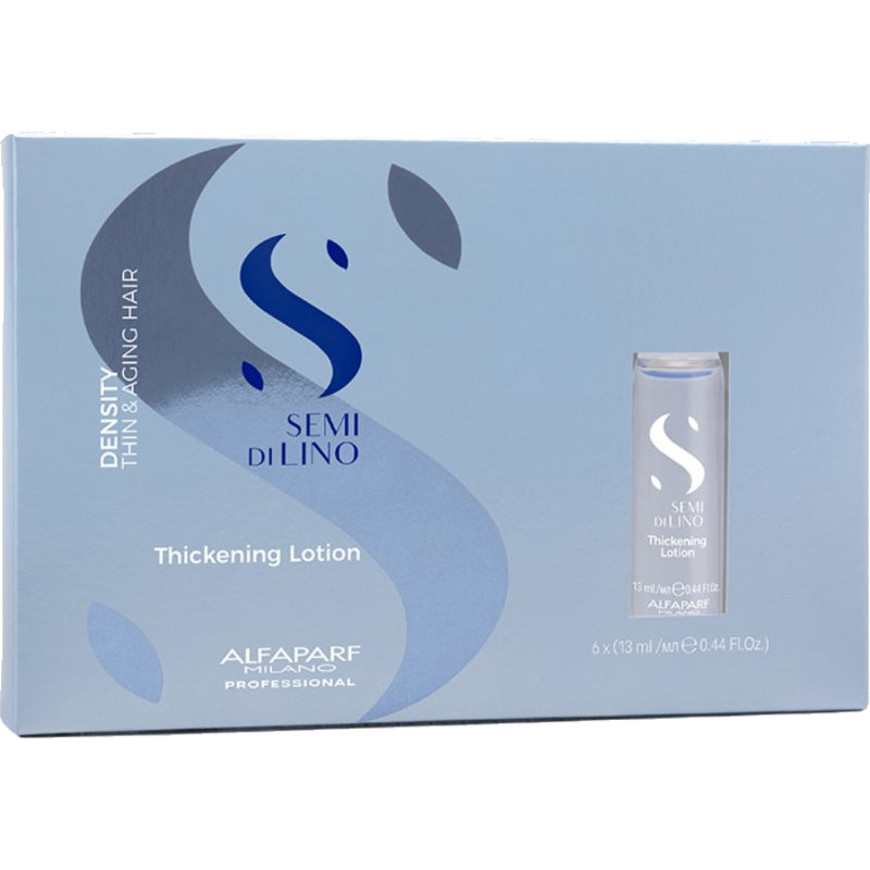 Alfaparf Milano Semi Di Lino Density Thickening Lotion - intensyvi plaukų kaukė 13ml Moterims