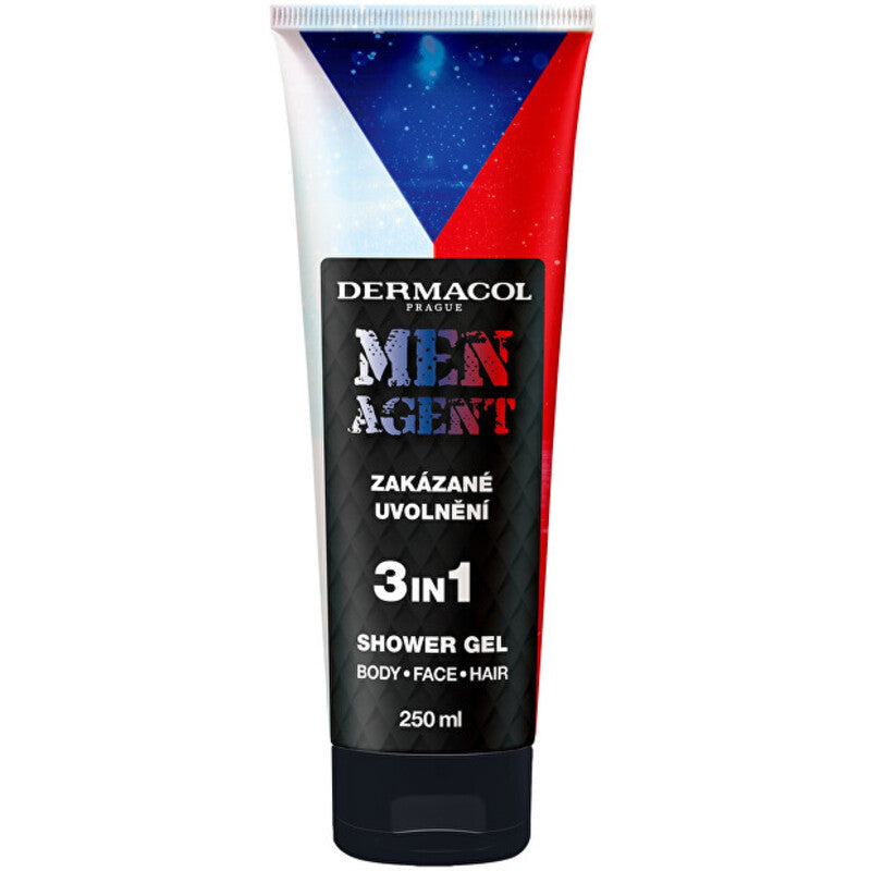 Dermacol Forbidden Release Men 3in1 dušo želė - dušo želė 250ml Vyrams