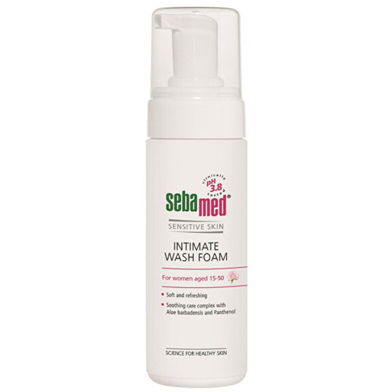 Sebamed Intimate Wash Foam prausimosi putos intymiai higienai, kurių pH 3,8, 150 ml Moterims