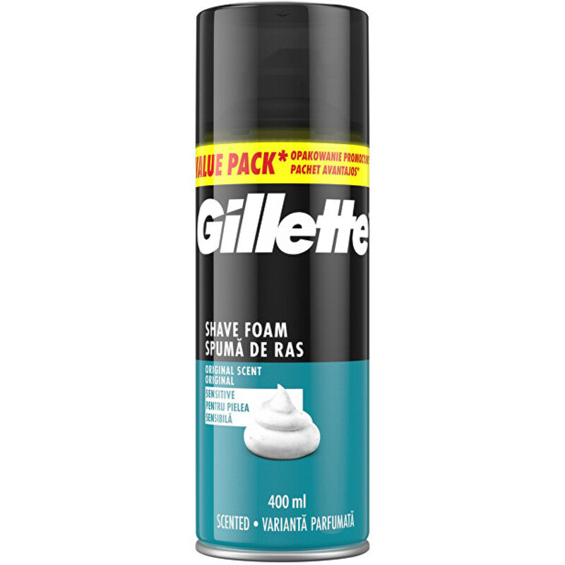 Gillette Original Sensitive Shave Foam – skutimosi putos 400ml
