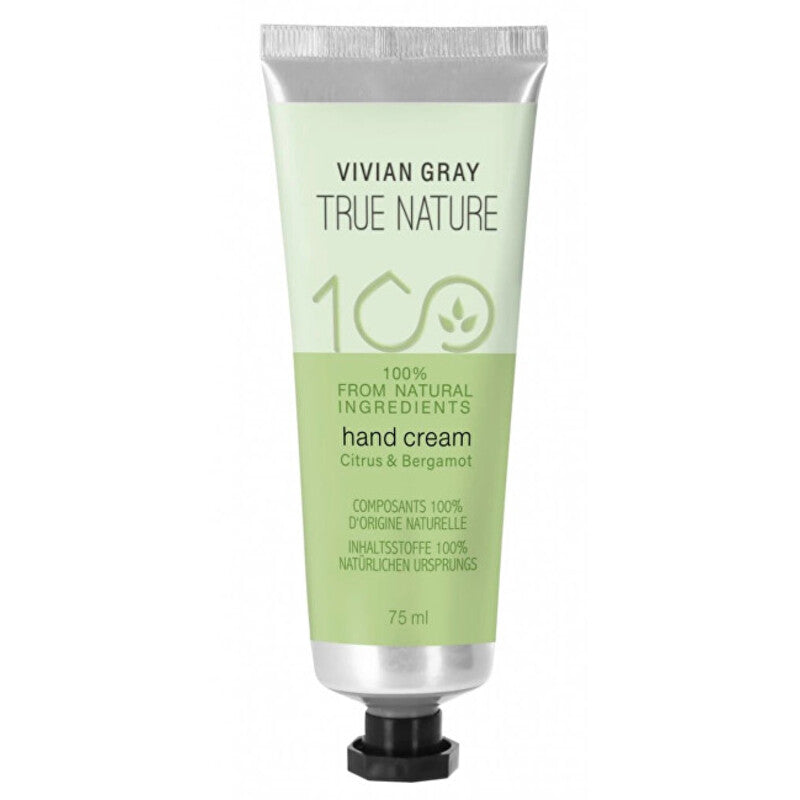 Vivian Grey True Nature Citrus & Bergamot rankų kremas – rankų kremas