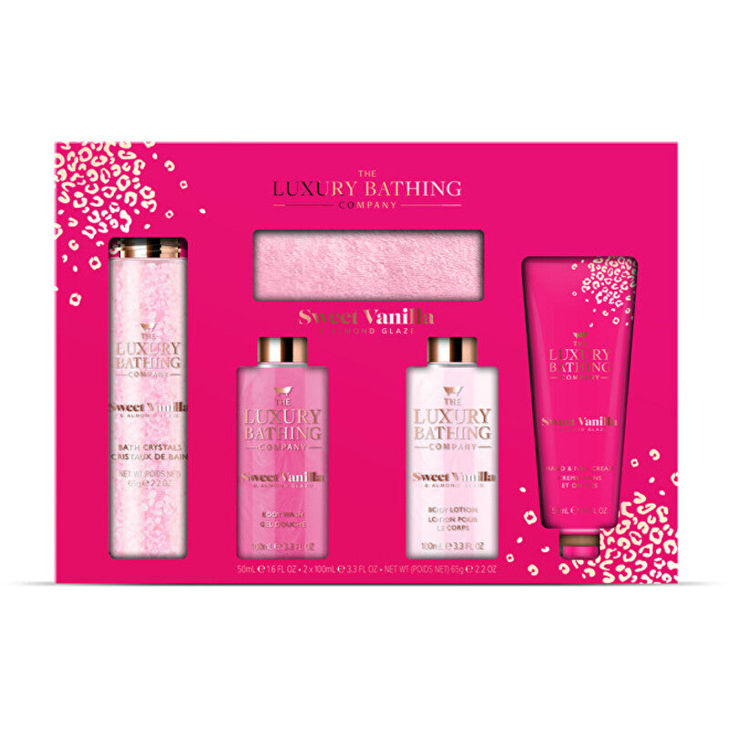 Grace Cole Kūno priežiūros rinkinys (Vanilla & Almond) – kūno priežiūros dovanų rinkinys