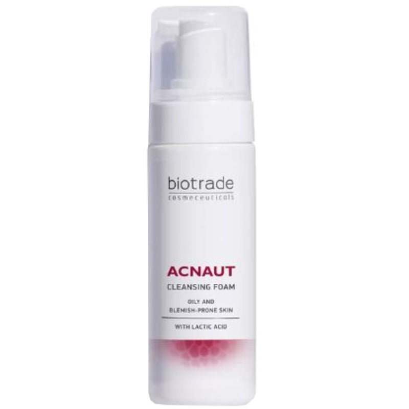 Biotrade Acnaut Cleansing Foam – valomosios putos riebiai ir probleminei odai