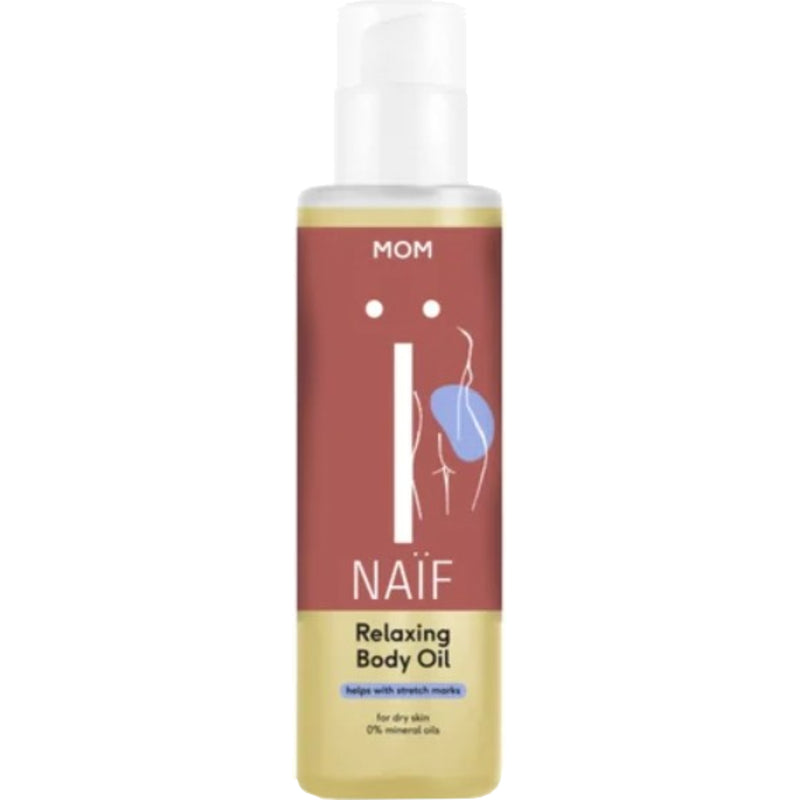 Naif Mom Relaxing Body Oil – Nėštumo aliejus nuo strijų 100ml