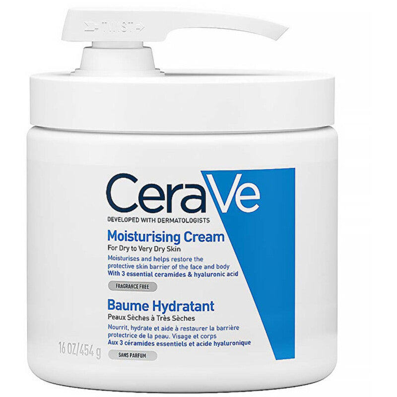 CeraVe Moisturizing Cream – Drėkinamasis kremas sausai ir labai sausai odai 454.0g
