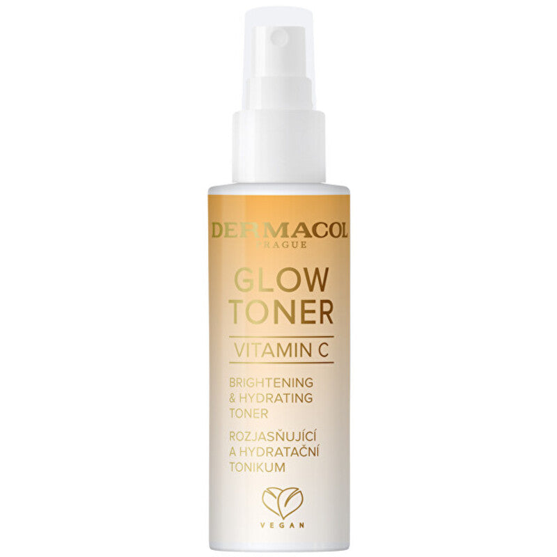 Dermacol Glow Toner Vitamin C – šviesinantis ir drėkinantis tonikas su vitaminu C 100ml
