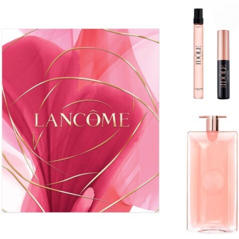 Lancome Idole dovanų rinkinys EDP 50 ml, mini EDP 10 ml ir mini blakstienų tušsas 2.5 ml