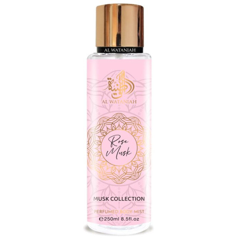 Al Wataniah Rose Musk kūno purškiklis