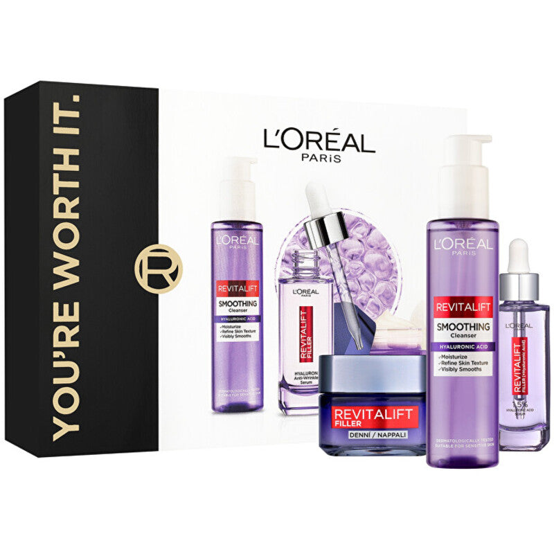 „L'Oréal Revitalift Filler Set“ – odos priežiūros dovanų rinkinys
