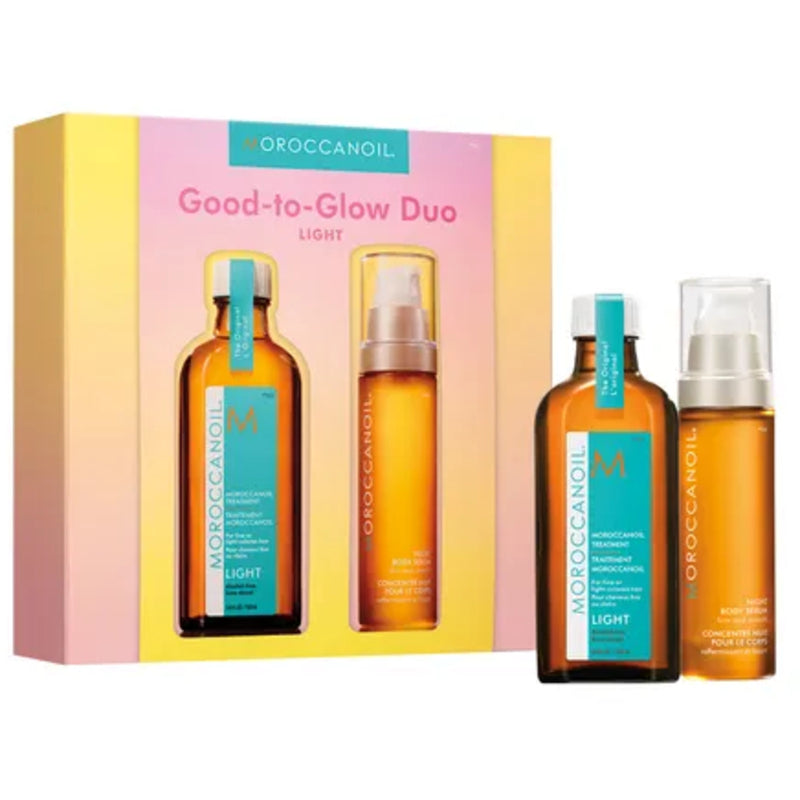 Moroccanoil Good to Glow Duo Light – dovanų rinkinys