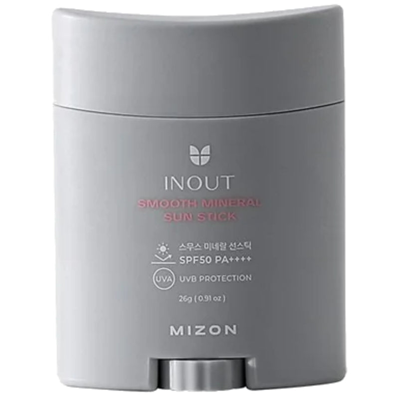 Mizon Inout Smooth Mineral Sun Stick SPF 50 PA++++ - Apsauginis pieštukas nuo saulės