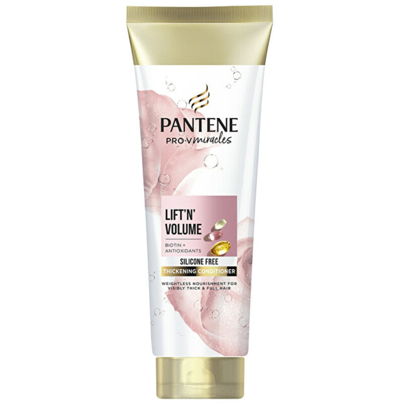 Pantene „Lift`N`Volume“ tankinimo kondicionierius – plaukų apimčiai didinti
